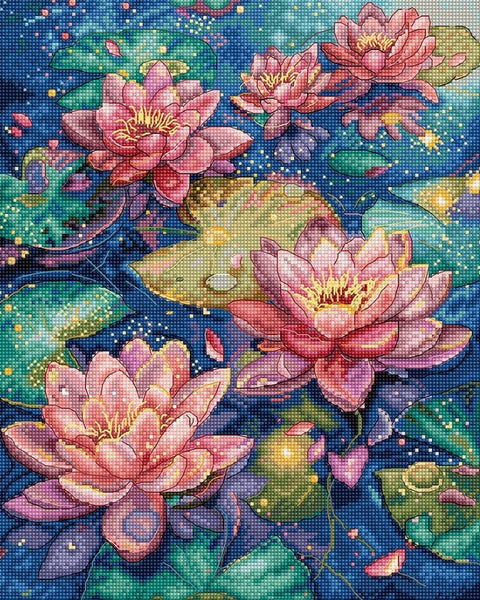 Siuvinėjimo rinkinys Water lily 23x29cm SLETIL9910 - 🧶kaSiulai.lt