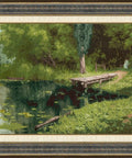 Skaičiuojamo kryželio komplektas „Apžėlęs tvenkinys“ (1879) — Zolotoe Runo - kaSiulai.lt