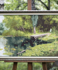 Skaičiuojamo kryželio komplektas „Apžėlęs tvenkinys“ (1879) — Zolotoe Runo - kaSiulai.lt