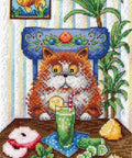 „Smoothie“ siuvinėjimo komplektas (Aida 14) 22×15 cm, 29 spalvų - kaSiulai.lt