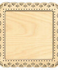 Stabilus faneros rėmelis siuvinėjimui ir audimui 16×16 cm - kaSiulai.lt