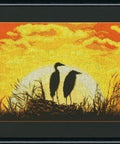 Storks S/Z034 – Golden Fleece siuvinėjimo komplektas: juoda Zweigart aida 14, 16 spalvų, 30.9×44.9 cm - kaSiulai.lt