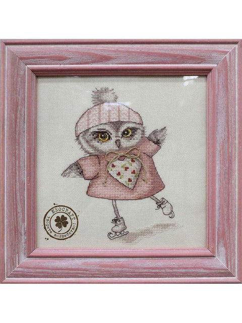 NeoCraft siuvinėjimo rinkinys „Kregždė“ — Zweigart audinys, 13×18 cm