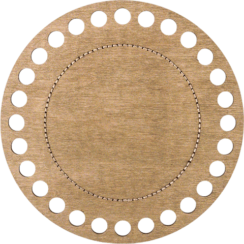 Siuvinėjimo kryželiu rinkinys – siūlų organizatorius iš dirbtinės odos 15×15 cm (Wonderland Crafts)