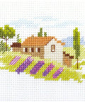 Toskana — kompaktiškas kryželių siuvinėjimo rinkinys, Aida 14, 8×6 cm - kaSiulai.lt