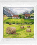 Toskana – siuvinėjimas kryželiu (Zweigart 16), 20×20 cm, 24 spalvos - kaSiulai.lt