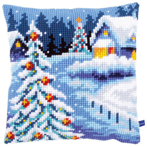 Vervaco kryželiu siuvinėjimo komplektas pagalvėlei 40×40 cm - kaSiulai.lt
