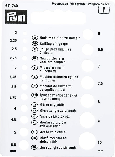 Virbalų storio matuoklė, 1 vnt. - kaSiulai.lt