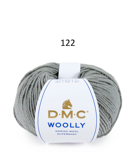 Spalva 122: DMC WOOLY 100% Merino Vilna - itin švelnūs vilnoniai siūlai