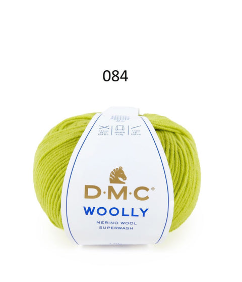 Spalva 084: DMC WOOLY 100% Merino Vilna - itin švelnūs vilnoniai siūlai
