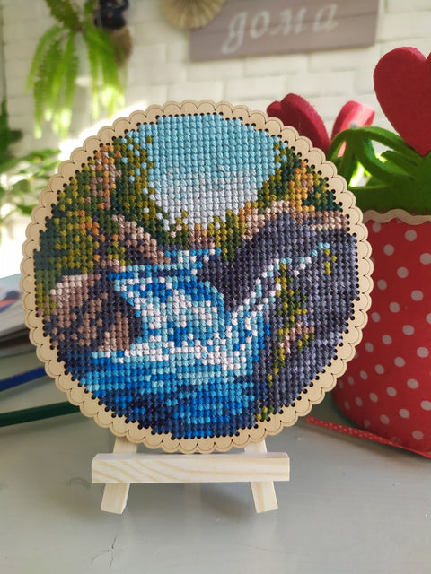 Waterfall KF022/32 - 5 maišytuvas krioklio srove - kaSiulai.lt