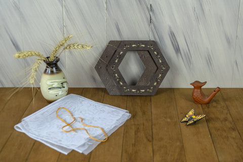 Wenge magnetinis siuvinėjimo lankelis 14×16 cm - kaSiulai.lt