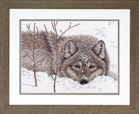 Žavi žiema (35 x 28 cm) - DIMENSIONS siuvinėjimo kryželiu rinkinys - kaSiulai.lt