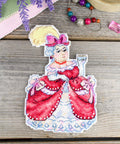 Žavus siuvinėjimo komplektas „Pirmoji sesė“ 16×10 cm - kaSiulai.lt
