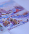 Žiemos motyvo kryželiu siuvimo komplektas 11,5×11,5 cm dovanai - kaSiulai.lt
