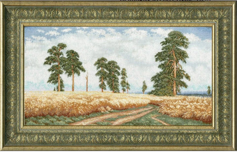 Zolotoe Runo siuvinėjimo komplektas kryželiu „Rugiai“ 19,5×35,5 cm - kaSiulai.lt