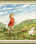 Zolotoe Runo siuvinėjimo komplektas „Vasariška vasara“ (Aida 18, 31×46 cm) - kaSiulai.lt