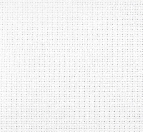 Zweigart Aida 16 ct — balta 150×100 cm drobė kryželiams - kaSiulai.lt
